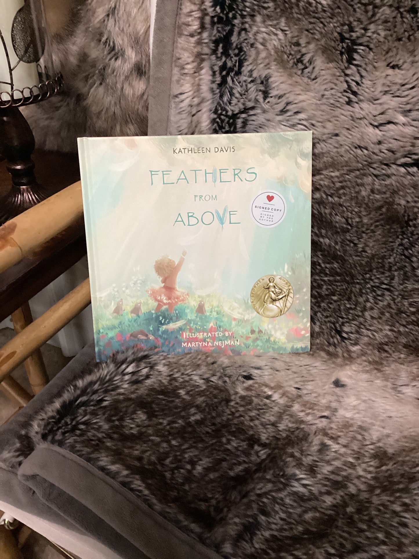 “Feathers From Above” by Kathleen Davis - Signed Copy