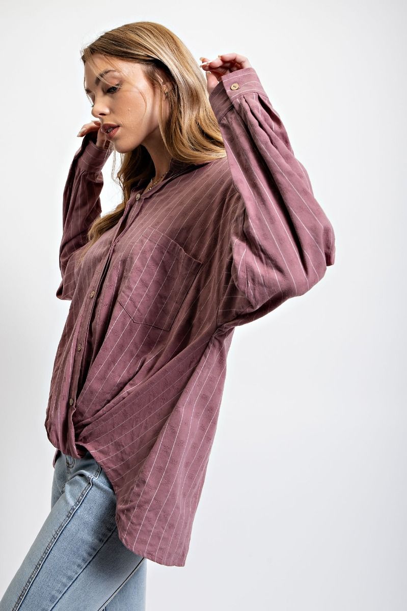 The Easy Twist Button-Down