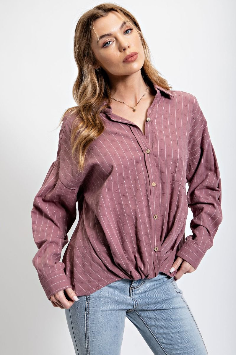 The Easy Twist Button-Down