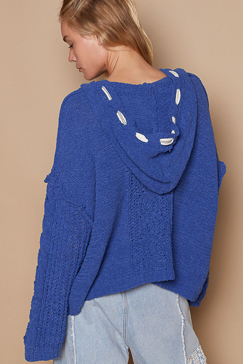 Tie It Together: Chenille Hoodie