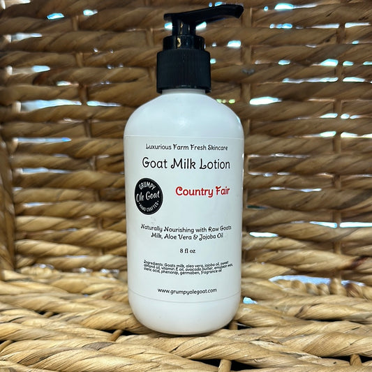 Grumpy Ole Goat- Goat Milk Lotion- Country Fair