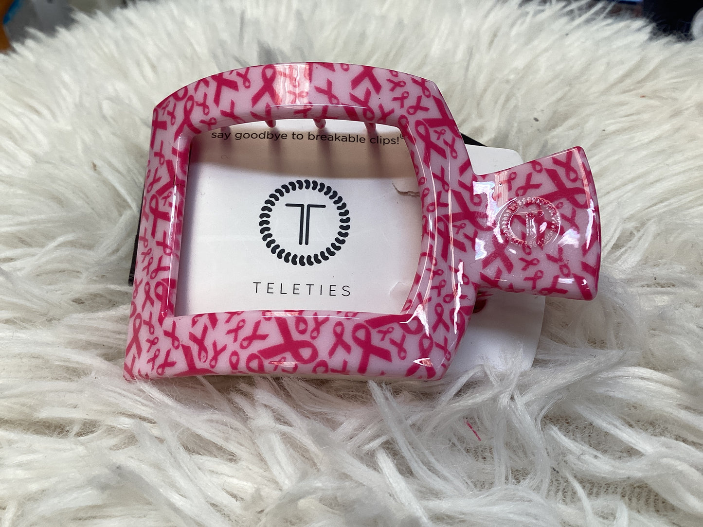 Teleties Square Small Flat Clip
