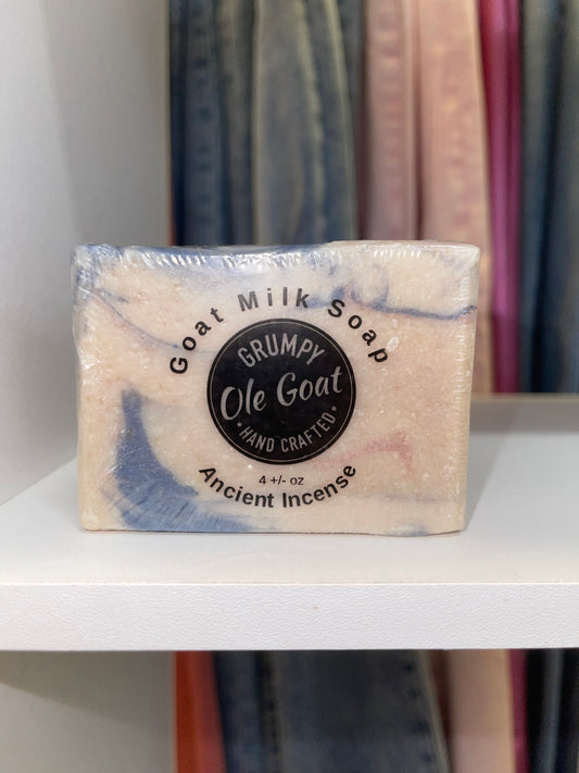 Grumpy Ole Goat- Goat Milk Soap- Ancient Incense