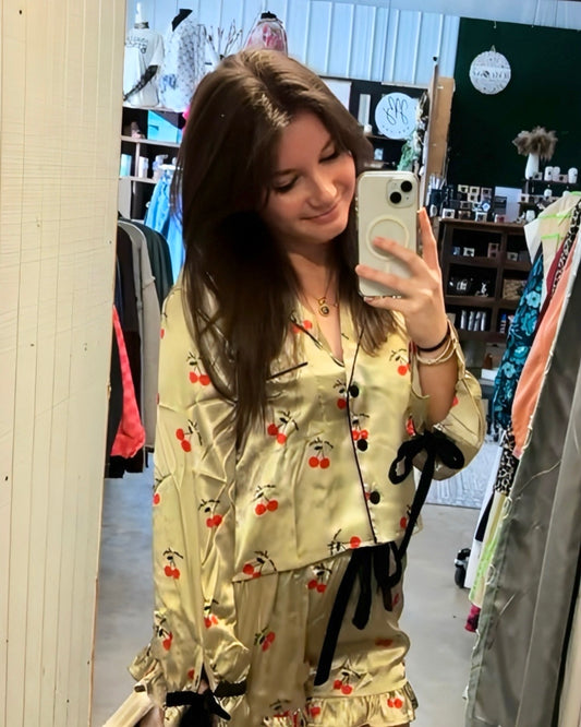 Cherry on Top PJ Set