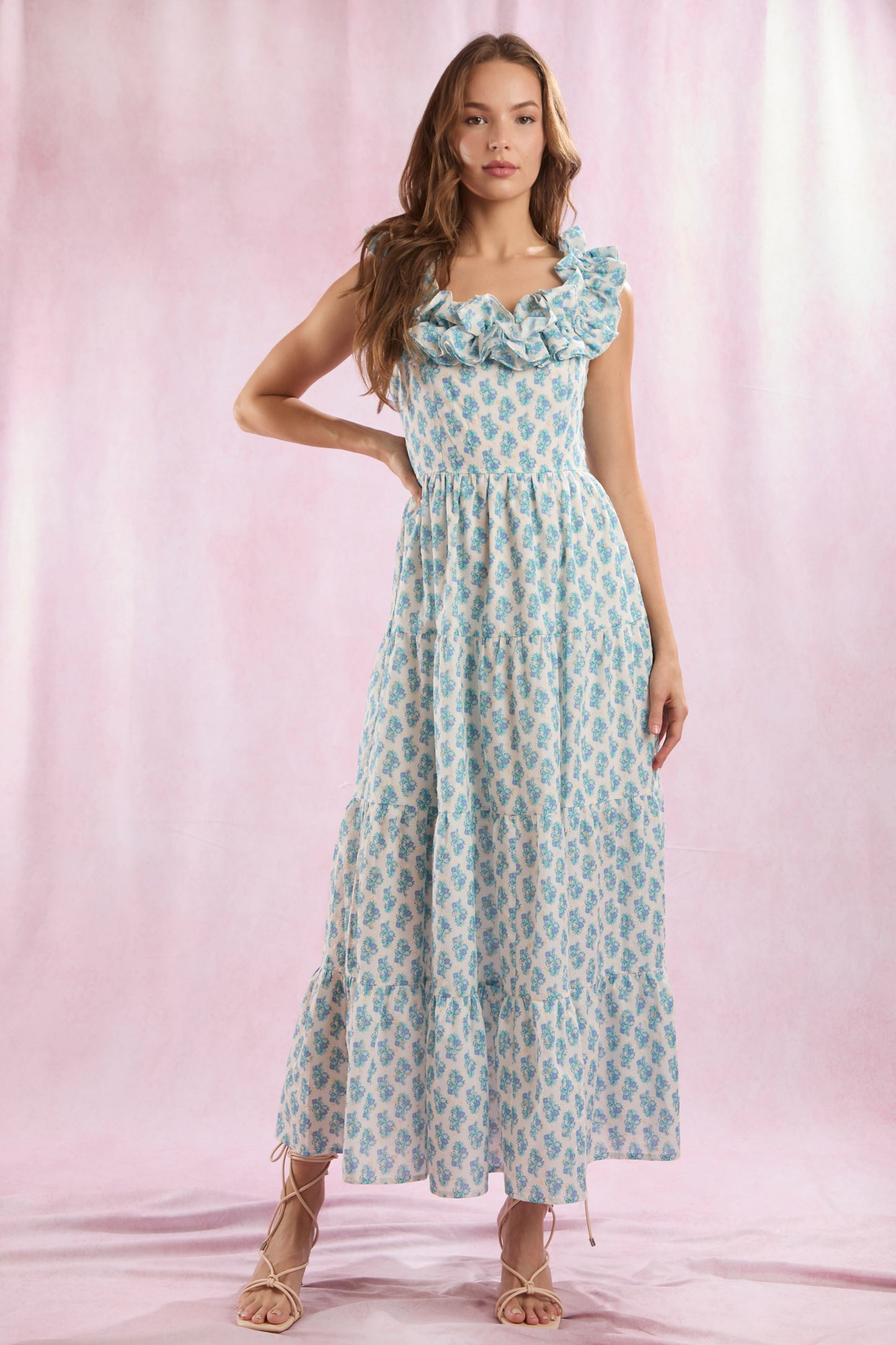 The Summer Garden Tiered Dress