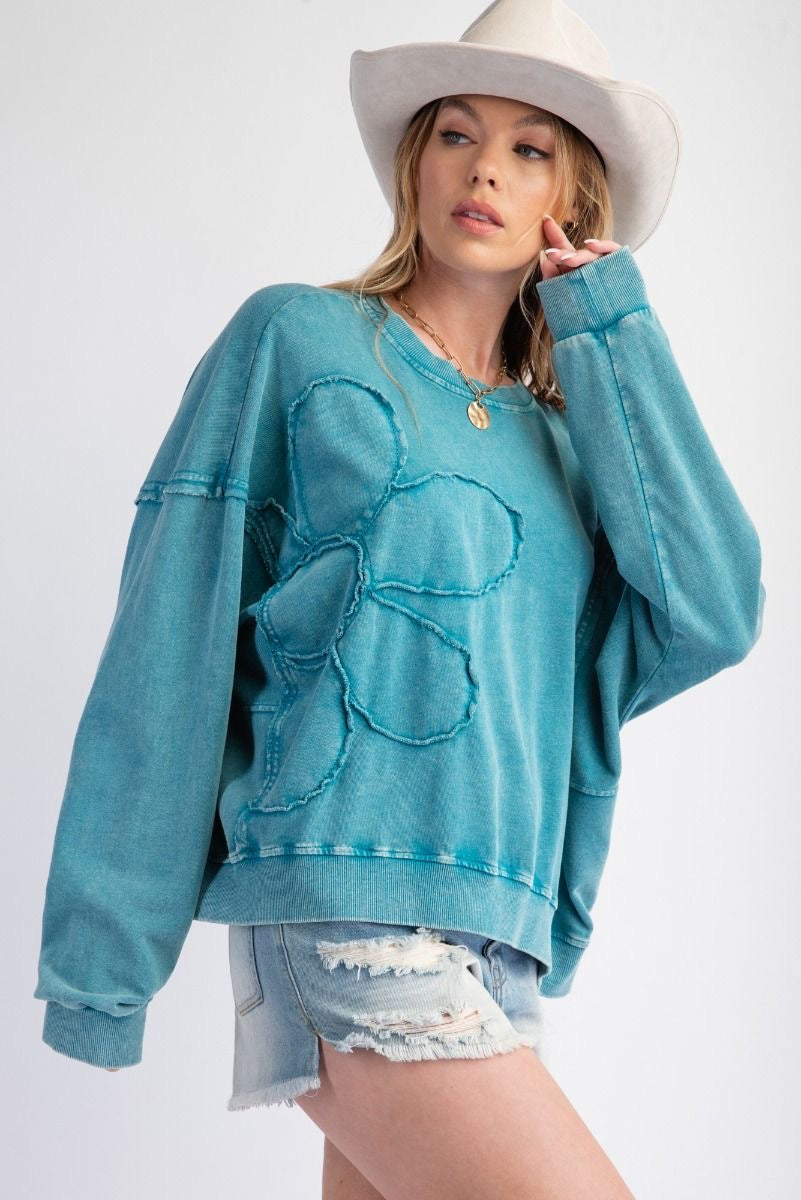 The Patchwork Blossom Pullover