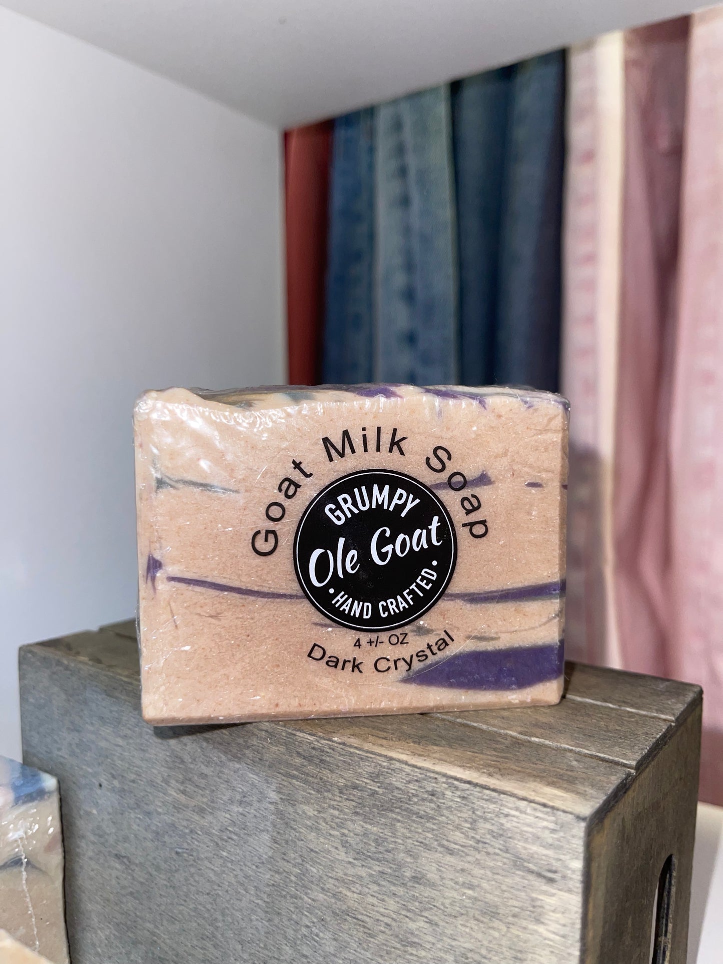 Grumpy Ole Goat- Goat Milk Soap- Dark Crystal