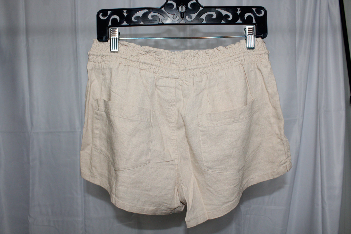 Papaya Linen Shorts