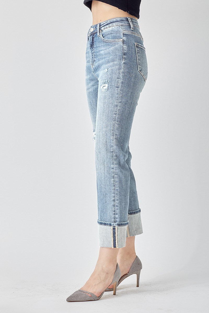 Risen High-Rise Wide Straight Leg