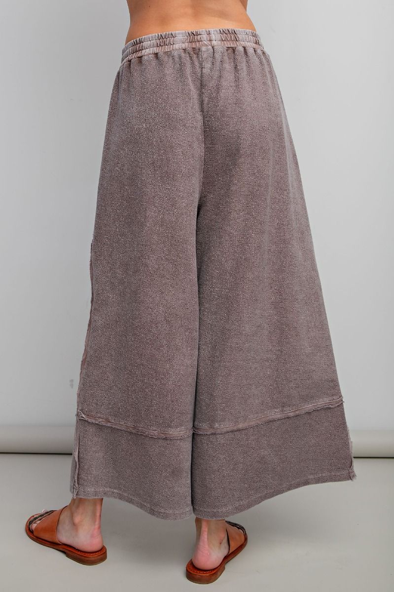 LalaPalazzo Espresso Knit Pants