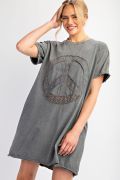 Peaceful Easy Feeling T-Shirt Dress