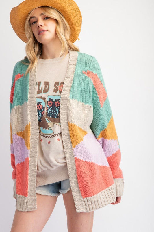 The Vivid Vibes Cardigan