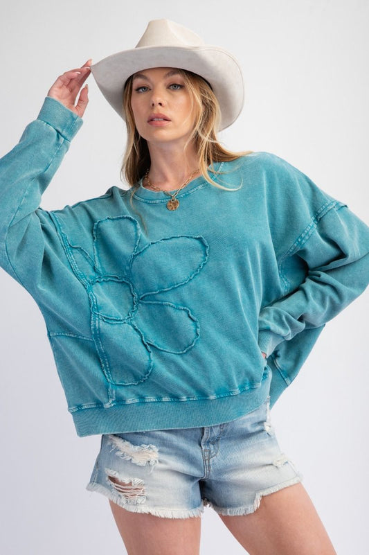 The Patchwork Blossom Pullover