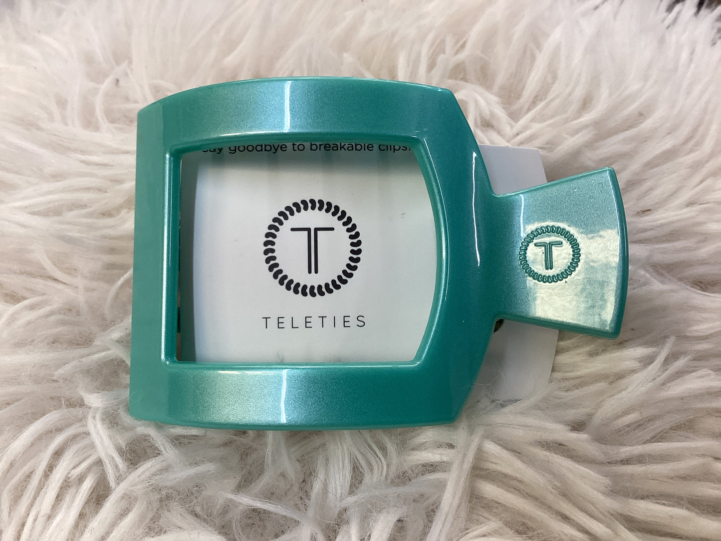 Teleties Square Small Flat Clip