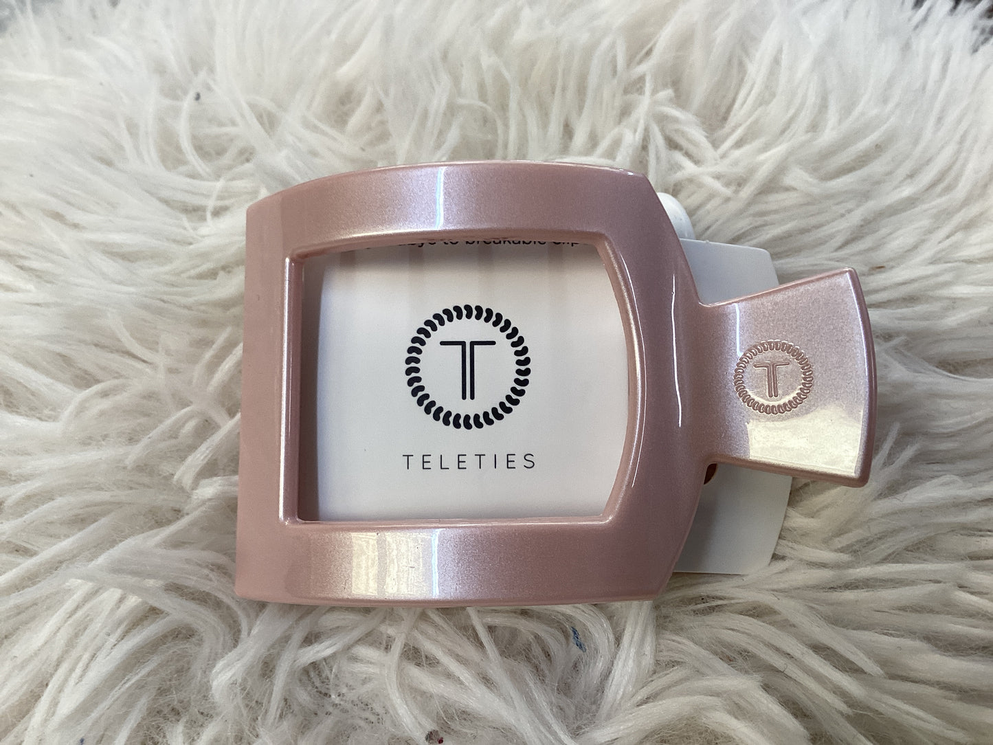 Teleties Square Small Flat Clip