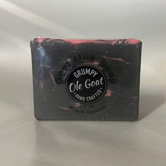 Grumpy Ole Goat- Goat Milk Soap- Black Opium