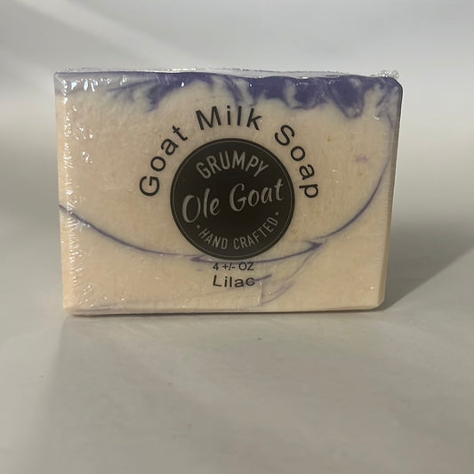 Grumpy Ole Goat-Goat Milk Soap- Lilac